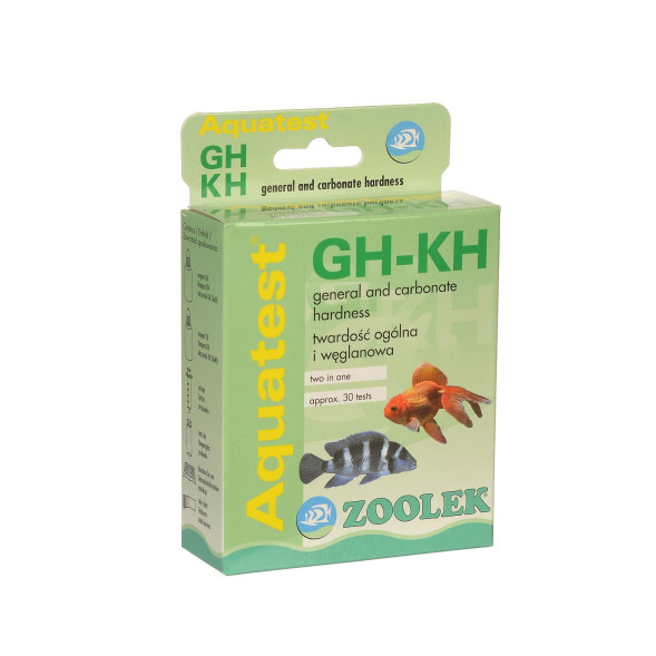 Тест жорсткість води Zoolek Aquatest GH-KH (1010)