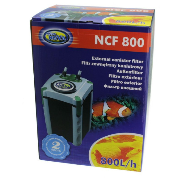 Зовнішній фільтр Aqua Nova до 200л. 800л/год (NCF-800)