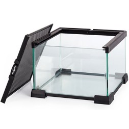 Тераріум Repti-Zoo AK09BG 31x21x15 см з вентиляцією і кришкою для рептилій, амфібій і комах