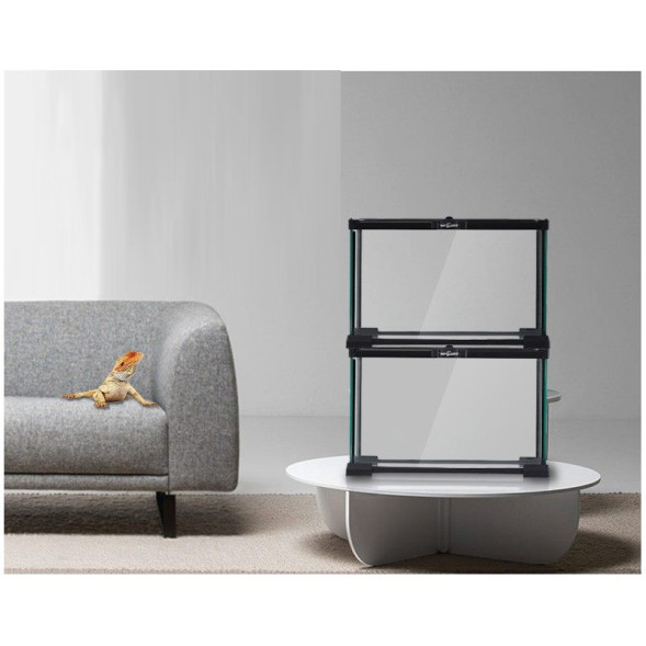 Террариум Repti-Zoo AK09BG 31x21x15 см с вентиляцией и крышкой для рептилий, амфибий и насекомых