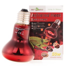 Інфрачервона нагрівальна лампа Repti-Zoo Infrared Heat 50W (R63050)