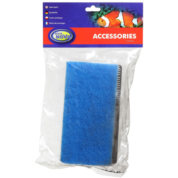 Комплект губок для фільтру 16х8см Aqua Nova (NT-19 SPONGE)