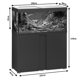 Аквариумный комплект Eheim vivaline LED 180 1x13.4W (LED) bronze с тумбой (0613042)