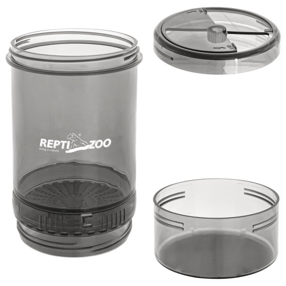 Вітамінізатор, шейкер Repti-Zoo Vita-Calcium (GMB01) для обробки кормових комах кальцієм і вітамінами