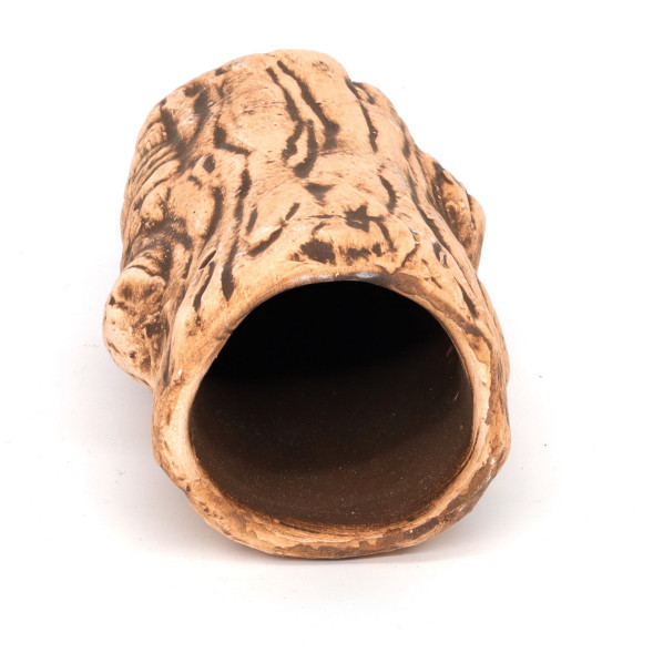 Грот керамический Aqua Nova бревно 12x7см (N-22018)