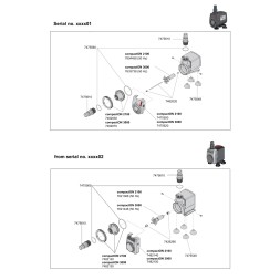 Підшипникова втулка для Eheim compactON 2100/3000 (1030/1031) (7426290)