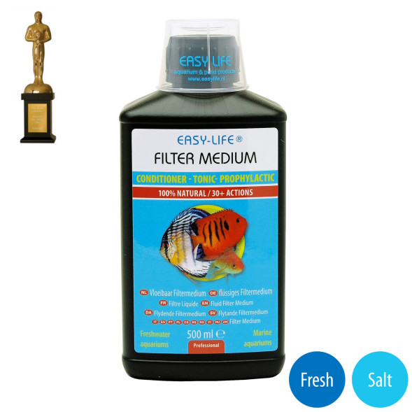 Универсальное средство для поддержания аквариума Easy-Life Filter Medium 500мл (FM1002)