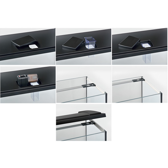 Акваріумний комплект Eheim aquaproLED 126 чорний (0340898)