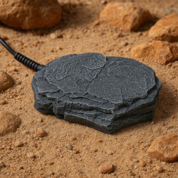 Нагрівальний камінь з регулятором температури Repti-Zoo Dimmer Heat Rock 8W 18×14×3 см (AHR0608P) для тераріумів