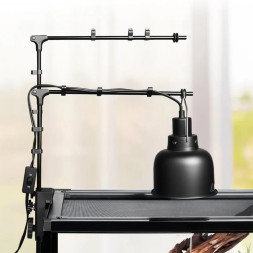 Держатель для ламп Repti-Zoo Dual Light Bracket LH023D двойной кронштейн для террариума с поворотом на 360°