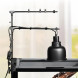 Тримач для ламп Repti-Zoo Dual Light Bracket LH023D подвійний кронштейн для тераріуму 360°