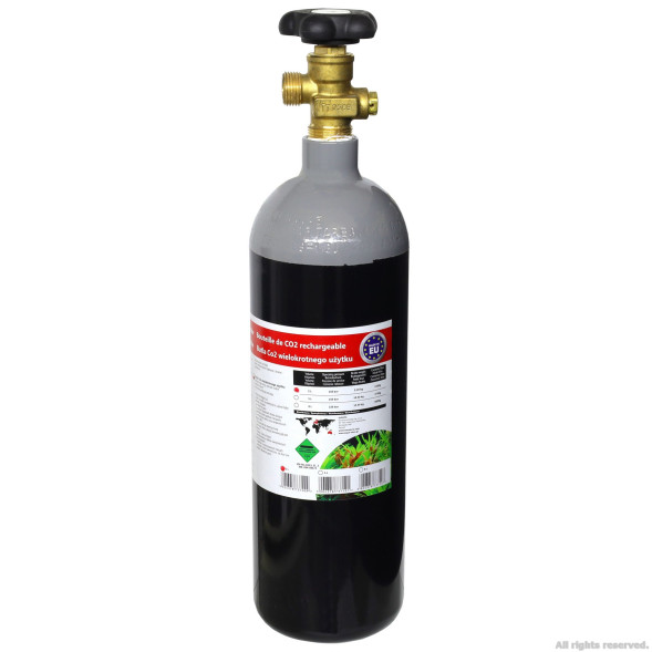 Баллон CO2 Aqua Nova NCO2-2L, металл, 2л. (NCO2-2L)