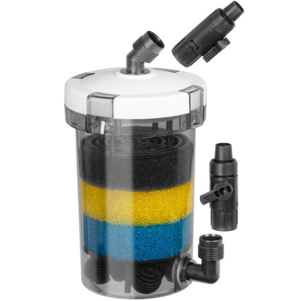 Внешний префильтр для аквариума Kruger Meier FlowPure Pro 1600 (16/22 мм) — 1,6 л