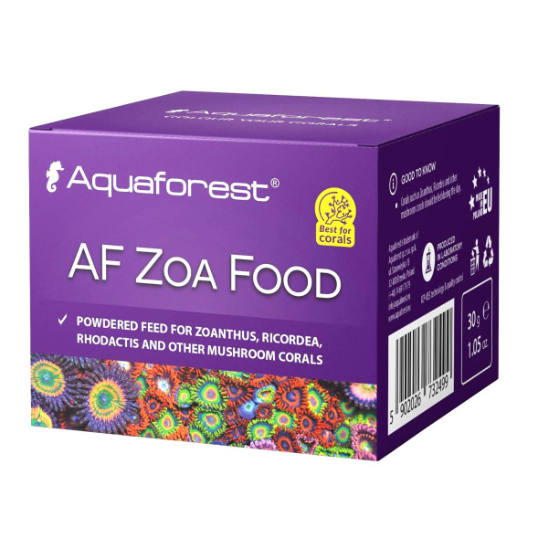 Корм для кораллов Zoanthus, Ricordea и mushroom Aquaforest AF Zoa Food 30г