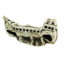 Грот керамічний Aqua Nova крах корабля GALEONA 26x12x10см (N-22041)