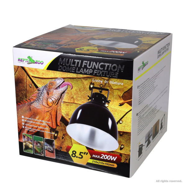 Світильник глибокий рефлекторний Repti-Zoo Big Multi Dome 200W (RL18)
