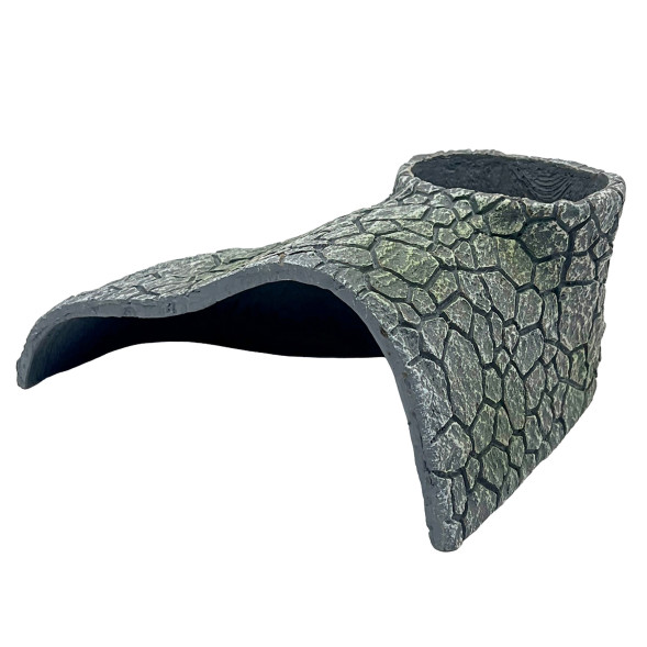 Декорация Hobby Cracked Rock Cave 2 19x14x8см для аквариума и террариума (41793)