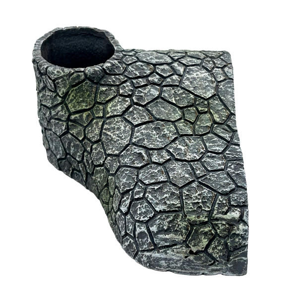 Декорация Hobby Cracked Rock Cave 2 19x14x8см для аквариума и террариума (41793)
