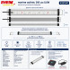 Светильник EHEIM powerLED+ marine actinic 360 для аквариума 372-540 мм, 8,6 Вт (4251041) - актиническое освещение для рифовых аквариумов