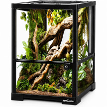 Тераріум Repti-Zoo 30×30×45 см зі скляними дверцятами, замком та водостійким дном (RK0102S)