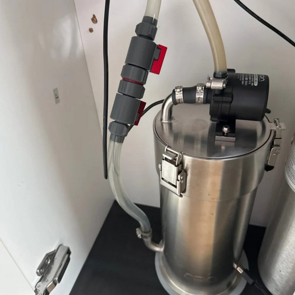 Кран подвійний швидкознімний Chihiros Double Tap 16/22мм для зовнішніх фільтрів