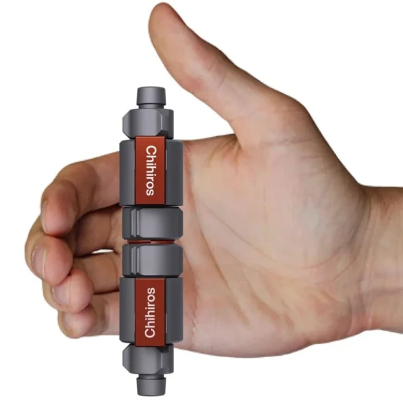 Кран подвійний швидкознімний Chihiros Double Tap 16/22мм для зовнішніх фільтрів