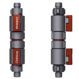 Кран подвійний швидкознімний Chihiros Double Tap 16/22мм для зовнішніх фільтрів