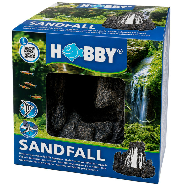 Декорация Hobby Sandfall 25,5×20×26,5 см – подводный песчаный водопад для аквариума (41796)