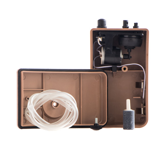 Компрессор на батарейках BOYU Portable Air Pump (D-200)