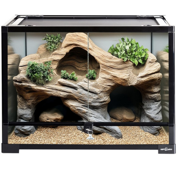 Террариум Repti-Zoo RK 60×45×45 см со стеклянной дверцей, замком и водостойким дном (RK0107)
