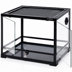 Террариум Repti-Zoo RK 60×45×45 см со стеклянной дверцей, замком и водостойким дном (RK0107)