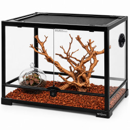 Террариум Repti-Zoo RK 60×45×45 см со стеклянной дверцей, замком и водостойким дном (RK0107)