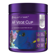 Корм для морских рыб Aquaforest AF Vege Clip 100 г - клип-корм с водорослями для травоядных и всеядных рыб