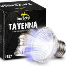 Лампа для террариума Terrario Tayenna 25W UVB 3.0 E27 для тропических рептилий и амфибий