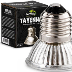 Лампа для террариума Terrario Tayenna 25W UVB 3.0 E27 для тропических рептилий и амфибий