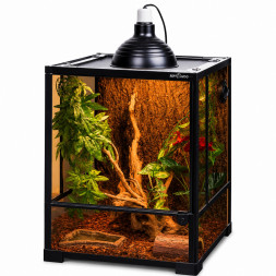 Террариум Repti-Zoo 45x45x60см со стеклянной дверцей, замком и водостойким дном (RK0110S)