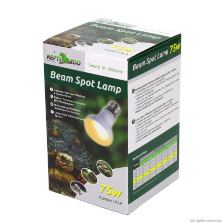 Лампа точечного нагрева Repti-Zoo Beam Spot 75W (BS63075)