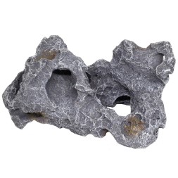 Декорація камінь з отворами Hobby Cavity Stone dark 4 21x18x28см (40148)