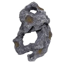 Декорація камінь з отворами Hobby Cavity Stone dark 4 21x18x28см (40148)