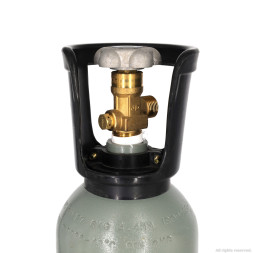 Балон CO2 з плоским дном Aqua Nova , метал, 5л. (NCO2-5L-GRAY)