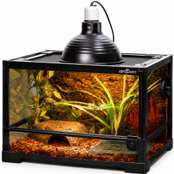 Террариум Repti-Zoo 45x45x32см со стеклянной дверцей, замком и водостойким дном (RK0116S)