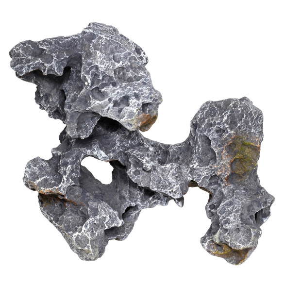 Декорація камінь з отворами Hobby Cavity Stone dark 5 33x16x33см (40149)