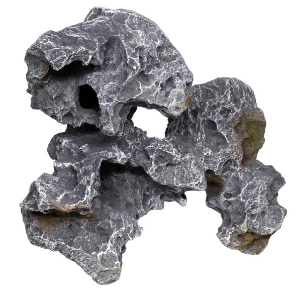 Декорація камінь з отворами Hobby Cavity Stone dark 5 33x16x33см (40149)