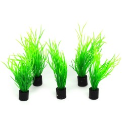 Штучна рослина, набір Hobby Lilaeopsis mini 1,5x1,5x7см 5шт. (51546)