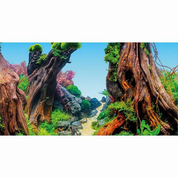 Задній фон самоклеючий Hobby Green Dream*/Wooden Sky 120x50см (31234)