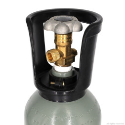 Балон CO2 з плоским дном Aqua Nova , метал, 8л. (NCO2-8L-GRAY)