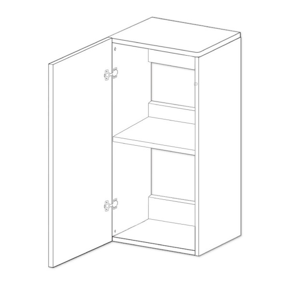 Акваріумна тумба Dupla Cube Stand 80 High gloss black 45x45x90см (80910)