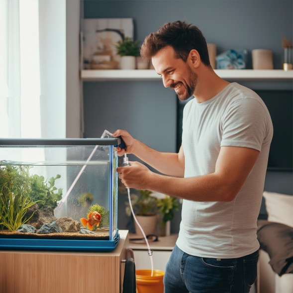 Сифон для нано аквариумов Kruger Meier HydraVac