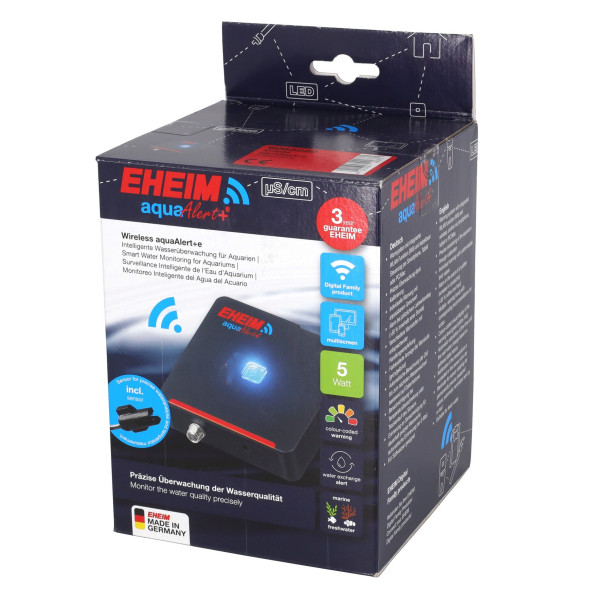 Контроллер качества воды в аквариуме, TDS и температуры Eheim aquaAlert+e Wi-Fi (6065220)