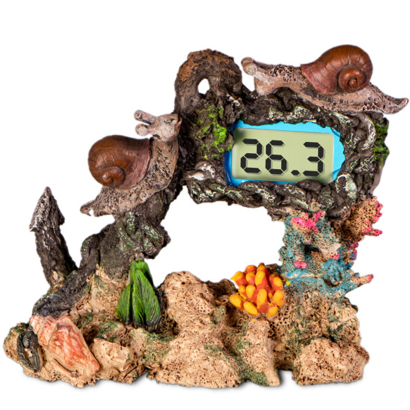 Декорація Yusee Aquarium Decor Thermometer з термометром LCD 14X6X11см (ys201030)